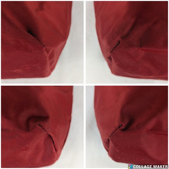 Longchamp Le Pliage Nylon Tote Bag Red – Authentic, Preowned, Ships Today Fast! - Picture 10 of 16